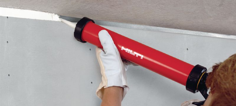 Cfs S Acr Firestop Acrylic Sealant Firestop Sealants And Sprays Hilti Denmark