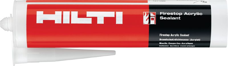 Cfs S Acr Firestop Acrylic Sealant Firestop Sealants And Sprays Hilti Denmark