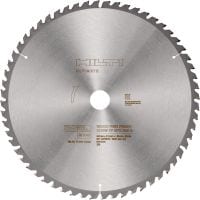 Kapgeringsklinge til træ med fin finish Ultimativ geringssavsklinge til træ (12 • 305 mm) med hårdmetaltænder, til præcise og rene skæringer i træbjælker med vores SM 60-22 batteri-geringssav