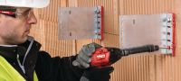 HRD-H plastik skrueanker Forudsamlet manchetløs plastikdybel til fastgørelser til i beton og murværk med skruer (kulstofstål, sekskantet hoved) Arbejdsopgaver 4