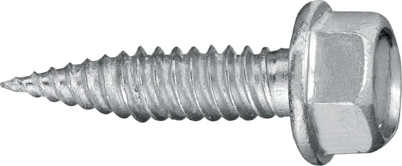 S-MS 01S selvborende blikskruer Selvborende skrue (A2 rustfrit stål) uden skive til spånløs fastgørelse af tynde metalplader (op til 2 x 1,0 mm)